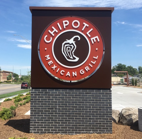 Chipotle Monument Sign