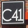 Illuminated C41 Photography channel letters and logo cabinet