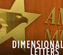 Dimensional Letter Signage